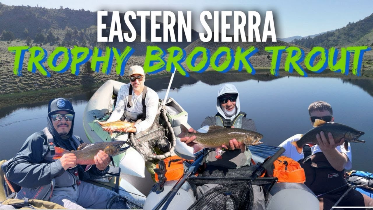 Hiking & Float Tubing for HUGE Brook Trout