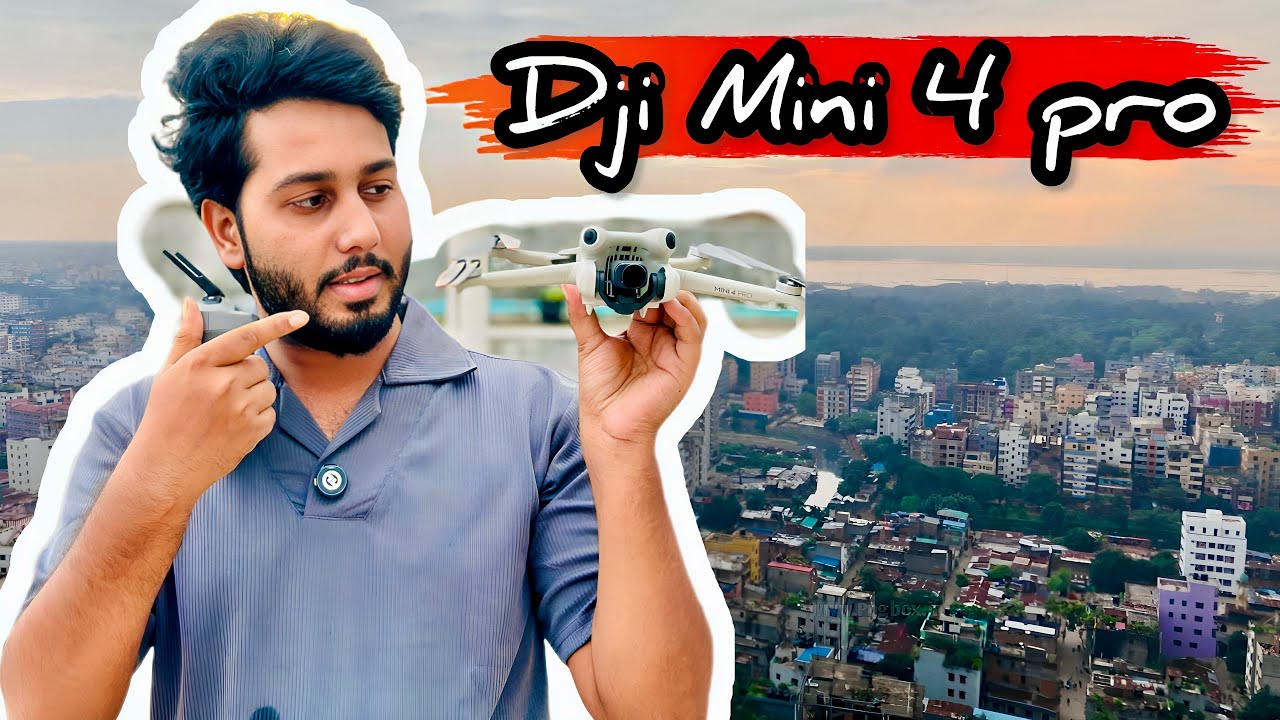 How To Fly Drone | কিভাবে ড্রোন উরাবেন | mini 4 pro | Dhaka City Drone View 2025 |Roaming with Munna