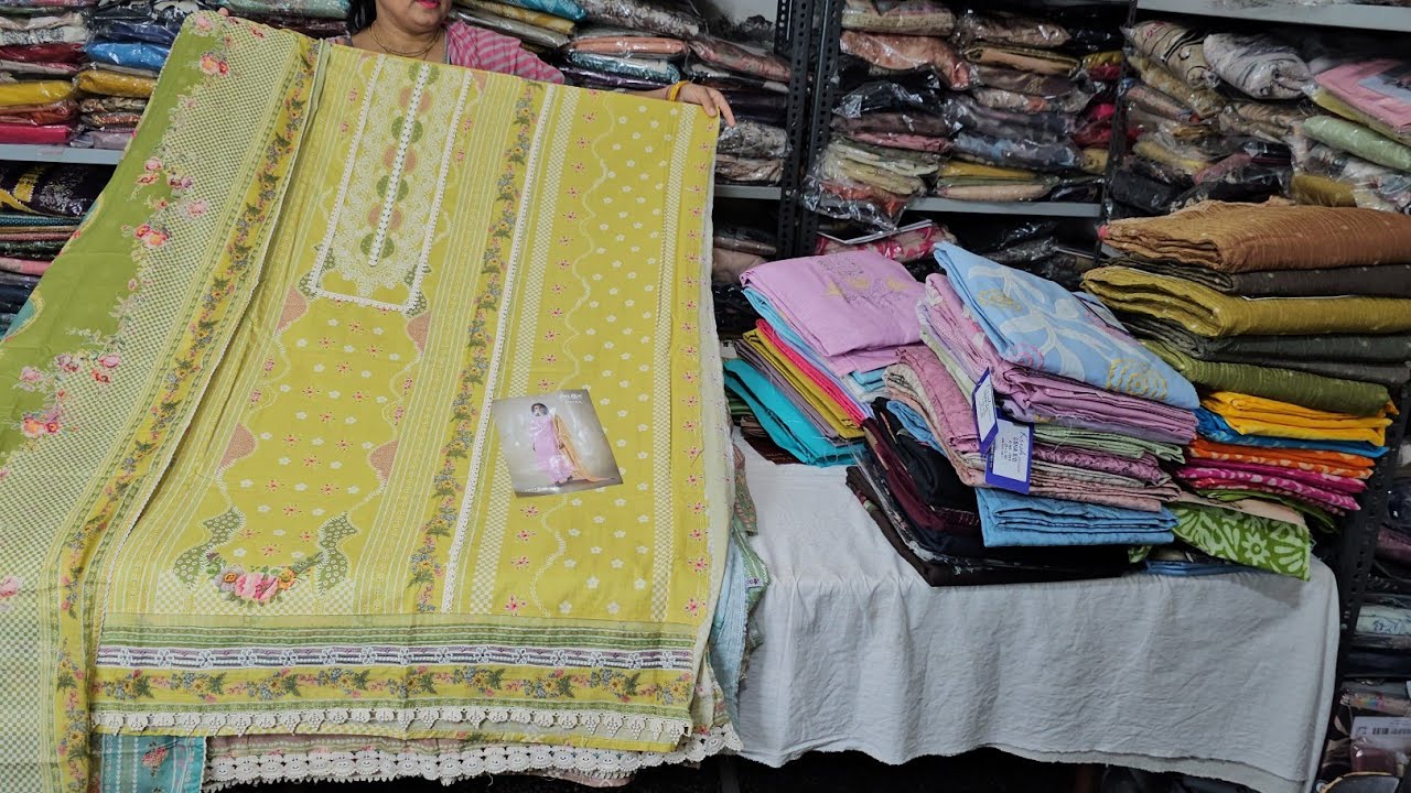 डिजाइनर सूटों में Omtex Brand ने धाया कहर || JayVijay Brand || 7404615590 || @ALLABOUTFABRICS 