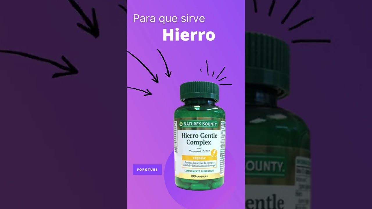 Hierro para que sirve 💊 - ForoTube