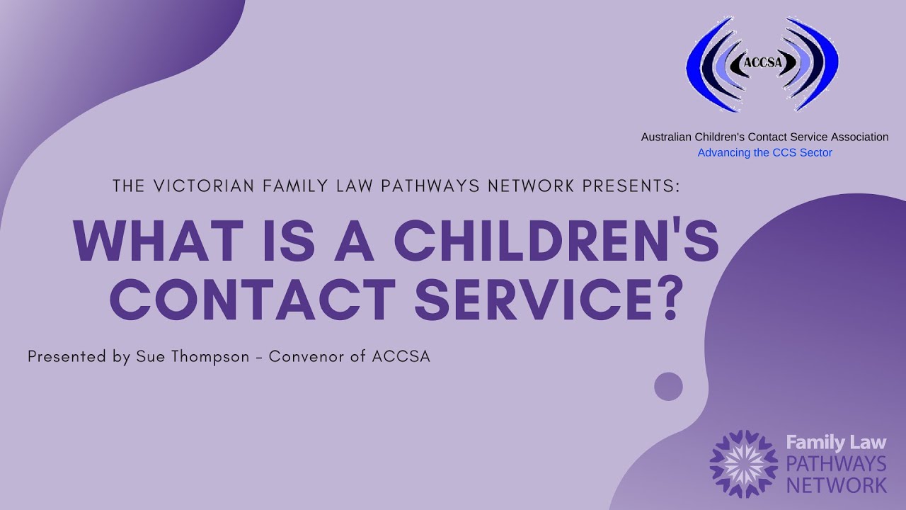 What is a Children's Contact Service?