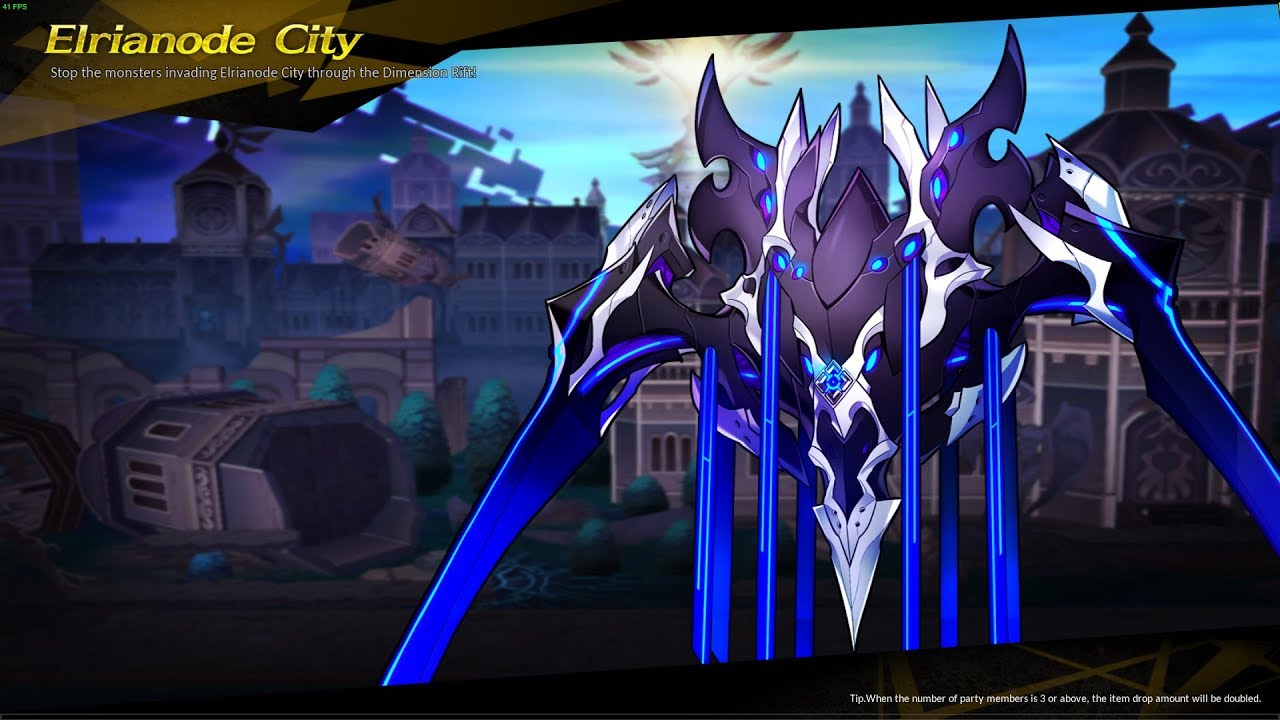 Elsword: Elrianode City - Blind Run Gameplay