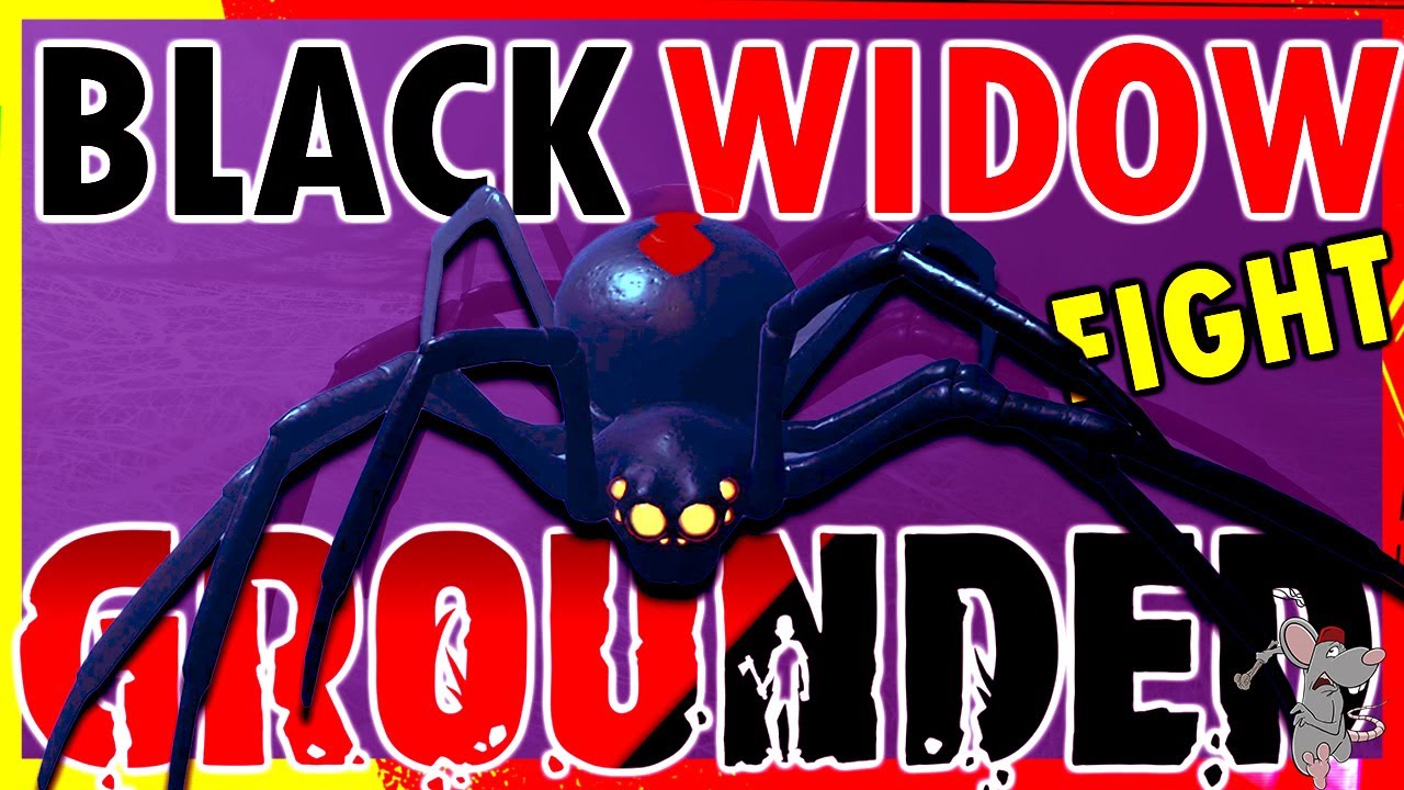 GROUNDED 1.0 Toughest Enemy Is The New Black Widow Spider!