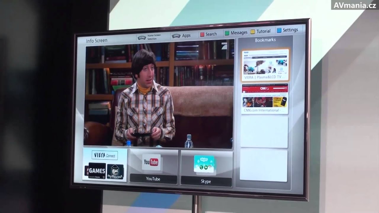 Panasonic Viera Connect 2013 demo