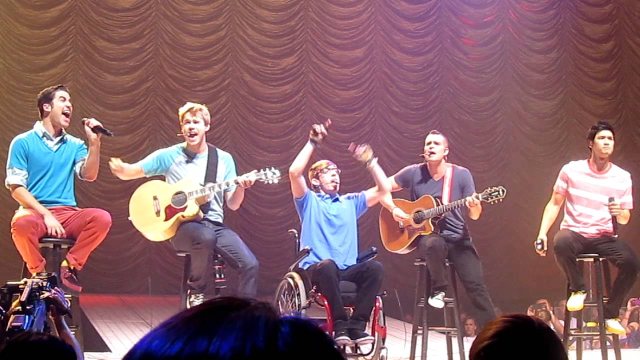 Single Ladies - Chris Colfer - Friday - Handsome Boys - Glee - San Jose