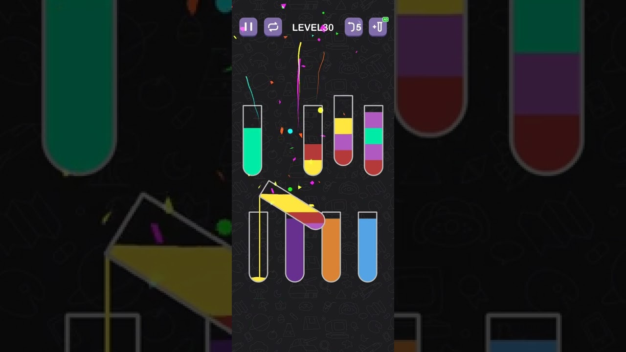 Water sort puzzle   Level 30