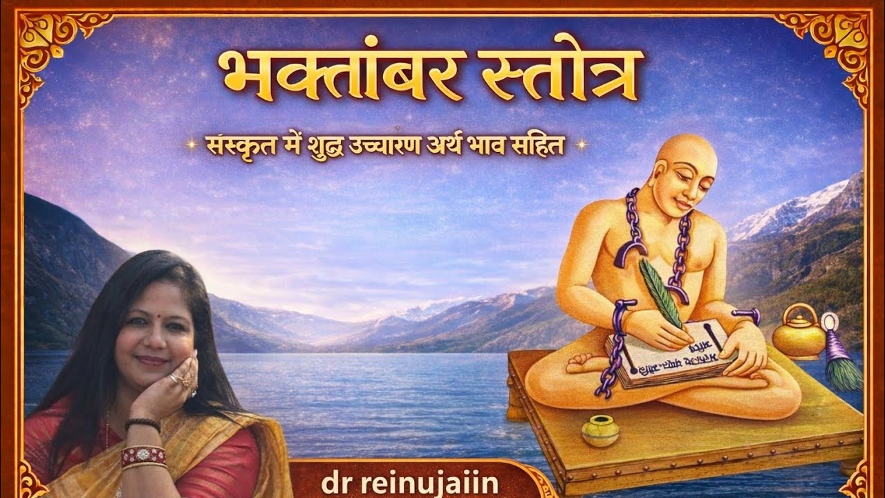 भक्तांबर स्तोत्र संस्कृत शिविर का क्लास(1 शुरू) 24 January 2026