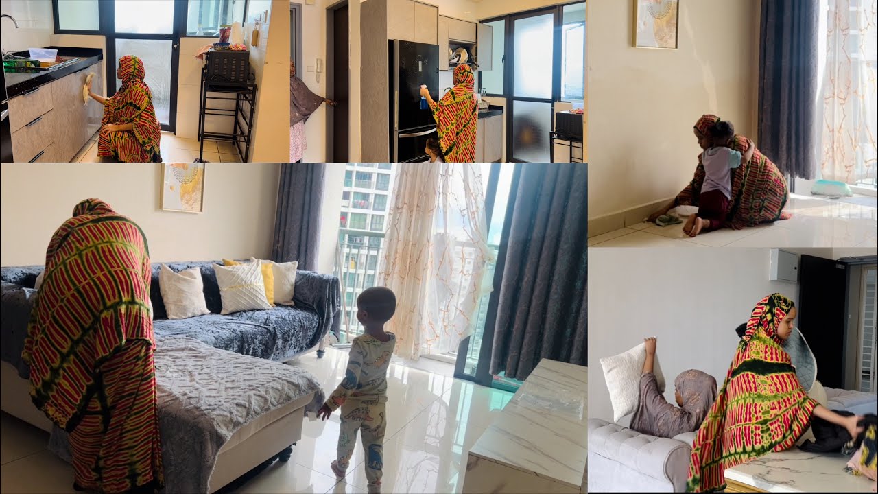 MORNING ROUTINE MOM AND KIDS BY FARTUN HAPPY