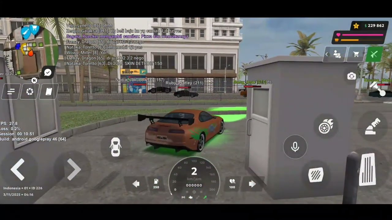Game play kerandom di vibe city online roleplay Indonesia #gameplay #vibecity