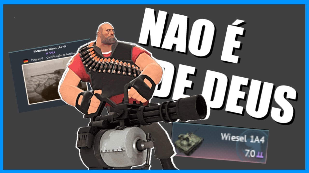 War Thunder : Wiesel 1A4 o carro da pizza alemão