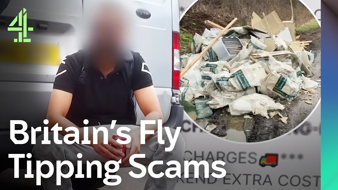 Britain's Illegal Fly Tipping Gangs - Exposed | Dispatches | Channel 4 Documentaries