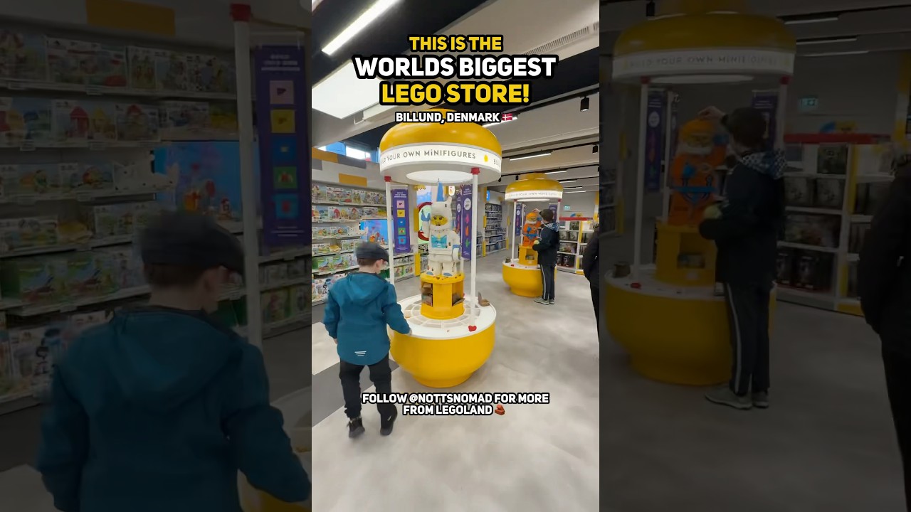 WORLDS LARGEST LEGO SHOP!