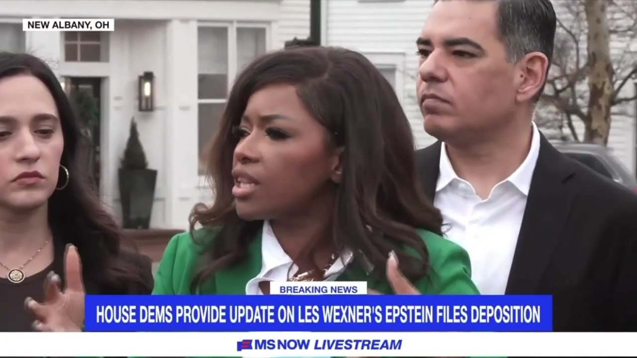 “Follow the Money.” Jasmine Crockett Calls Out DOJ Failure in Epstein Probe