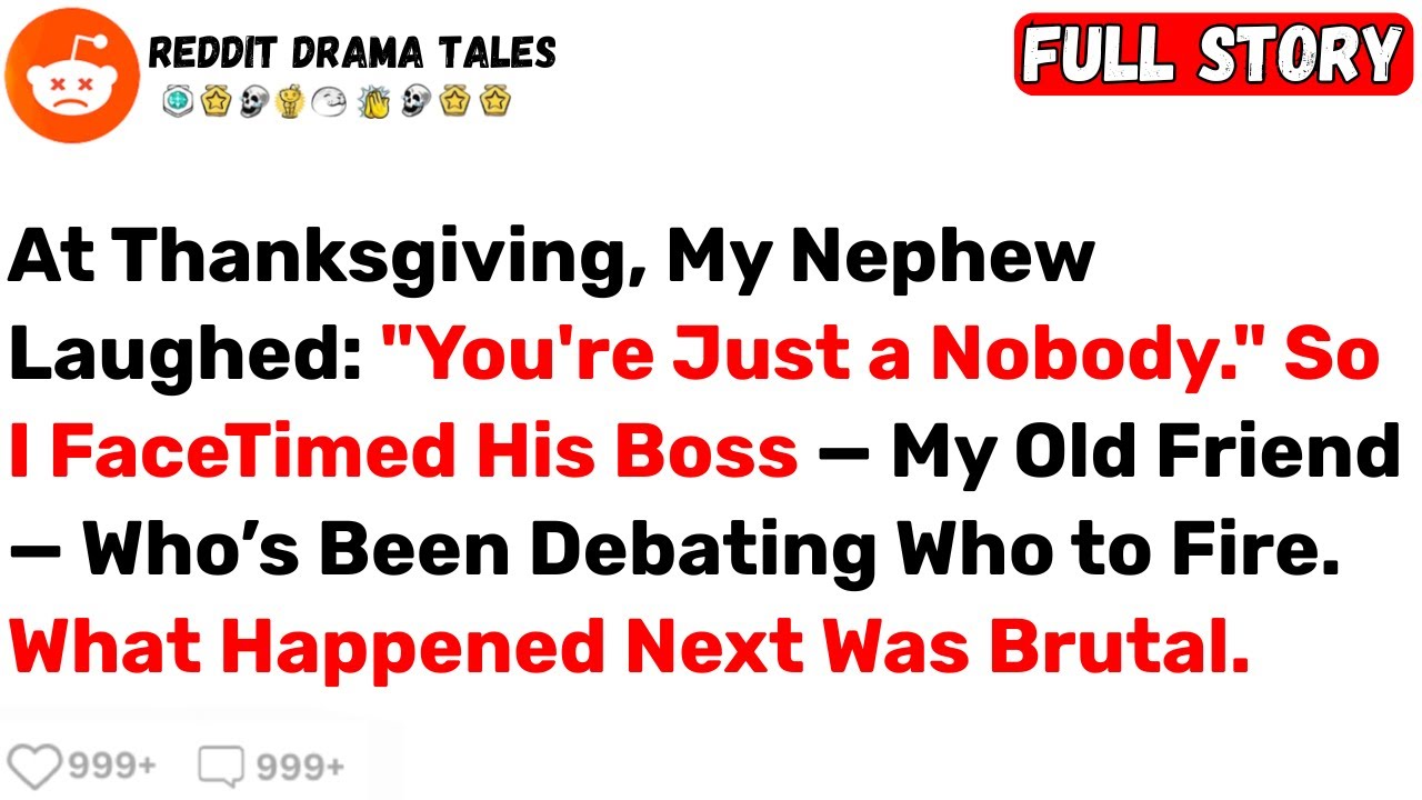 At Thanksgiving, My Nephew Laughed: 