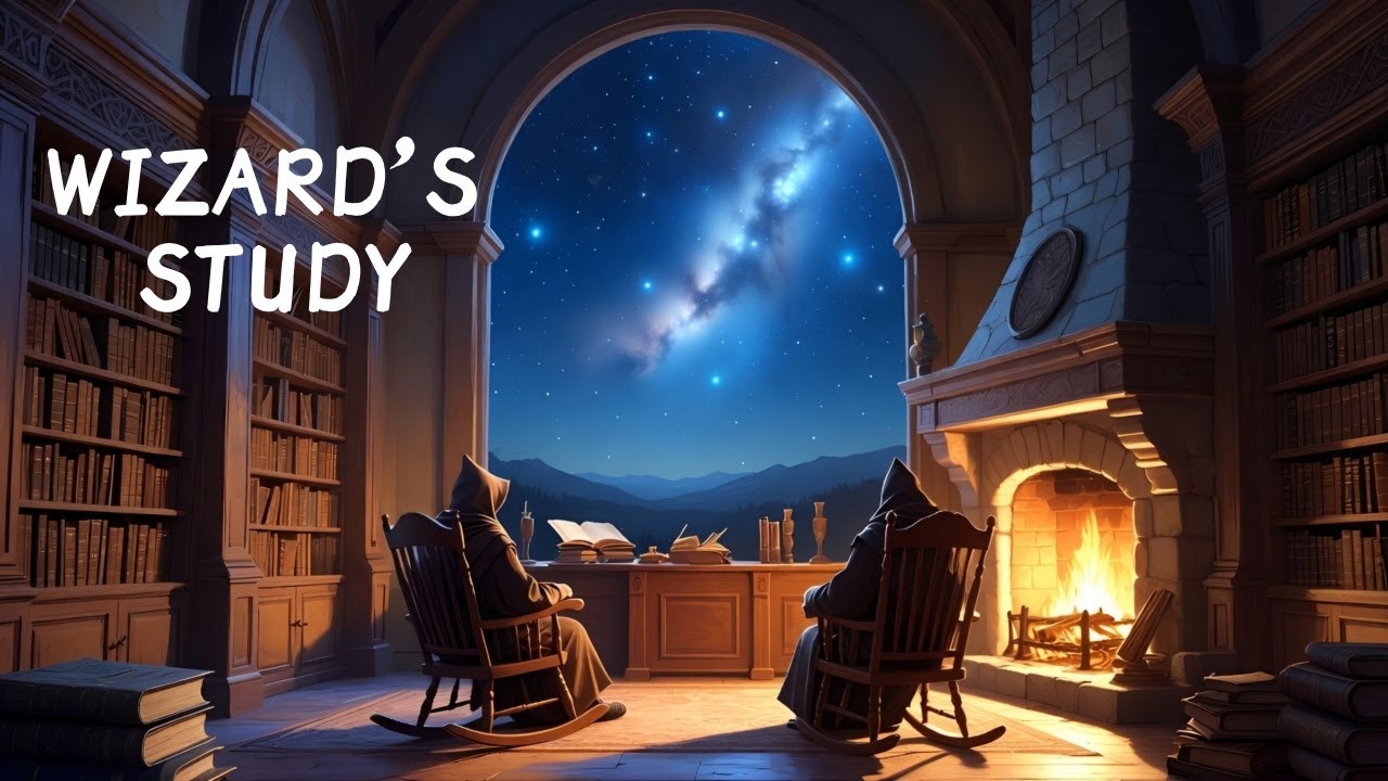 Medieval Music for Focus & Relaxation | Midnight in the Wizard's Study