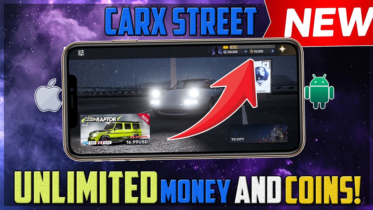 CarX Street Hack/Mod Apk | Get Unlimited Gold in CarX Street 2026 (Android, iOS)