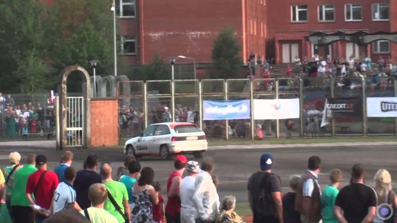 300 Lakes Rally 2014 - Visaginas City Rally