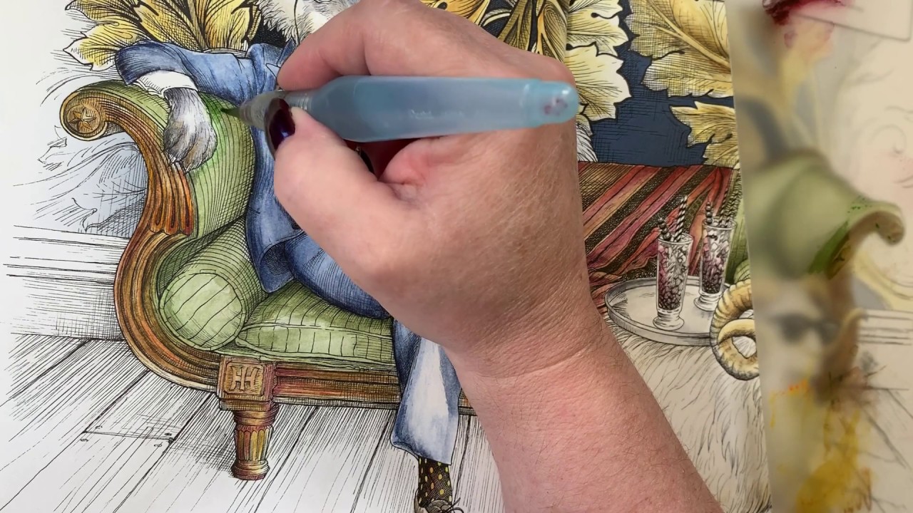 Inktense The Ink House Wiiliam De Wolf Part 2
