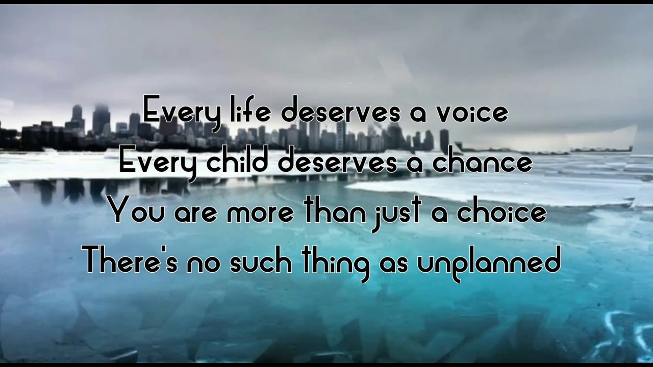 Unplanned-Matthew West-(LYRICs)