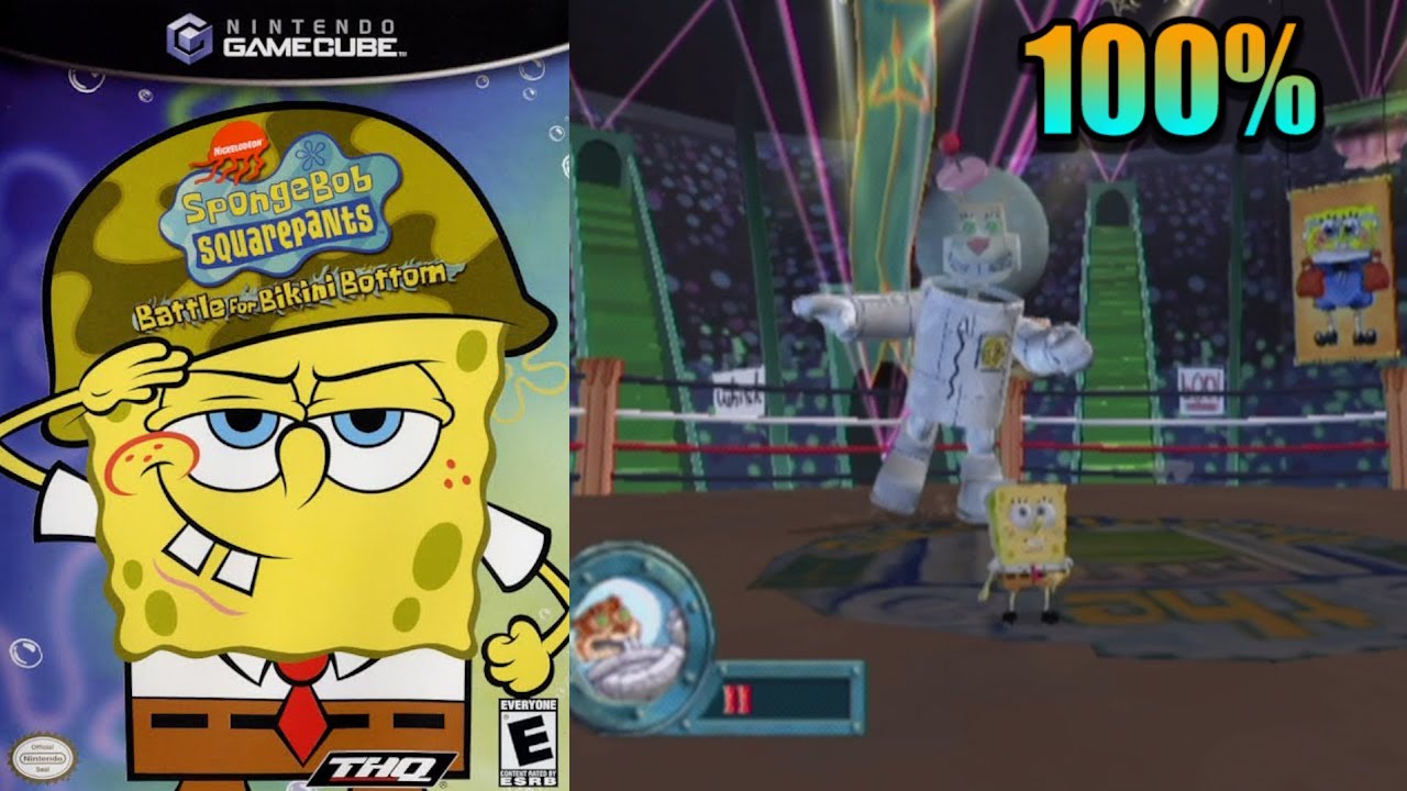 SpongeBob SquarePants Battle For Bikini Bottom [04] 100% GameCube Longplay