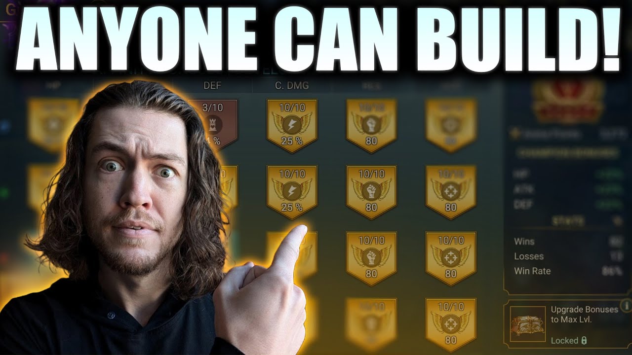 Лёгкая команда арены для всех уровней (подходит для F2P) | Raid Shadow Legends