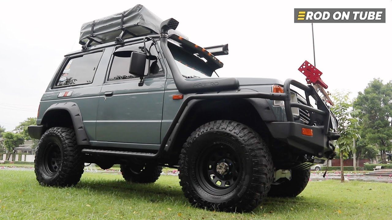 ตัวลุยรุ่นเก๋าระดับตำนาน Pajero Gen 1st รุ่น 3 ประตู เจ้าแห่งทะเลทราย Dakar Rally - Rod On Tube