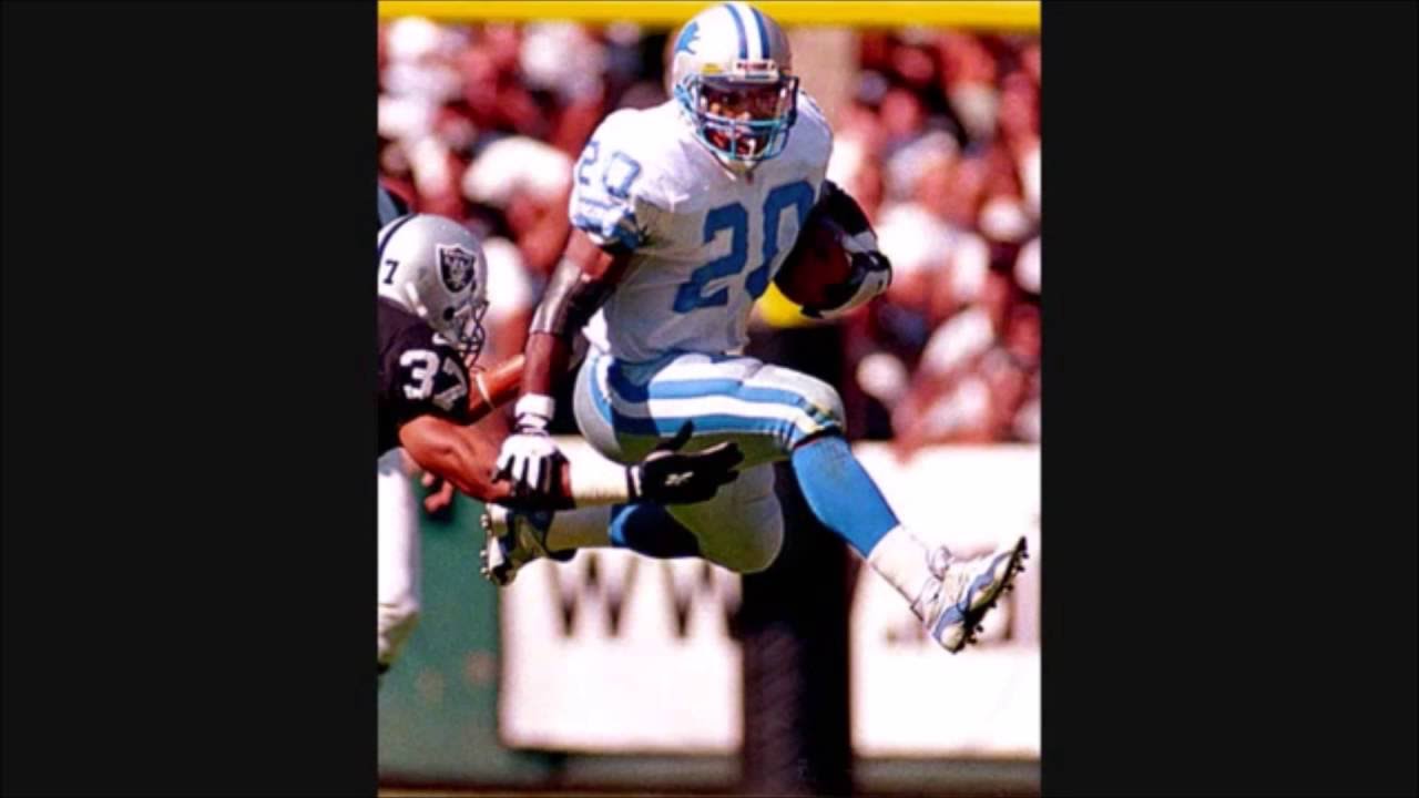 Gridiron Heroes (Detroit Lions fight song) - Barry Sanders