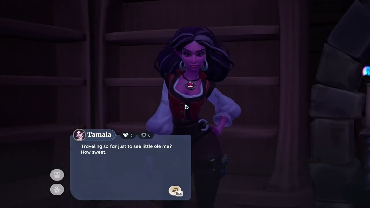 The Cost of Beauty, Palia Quest - Tamala Friendship Level 3 Quest / Tamala's Key Quest