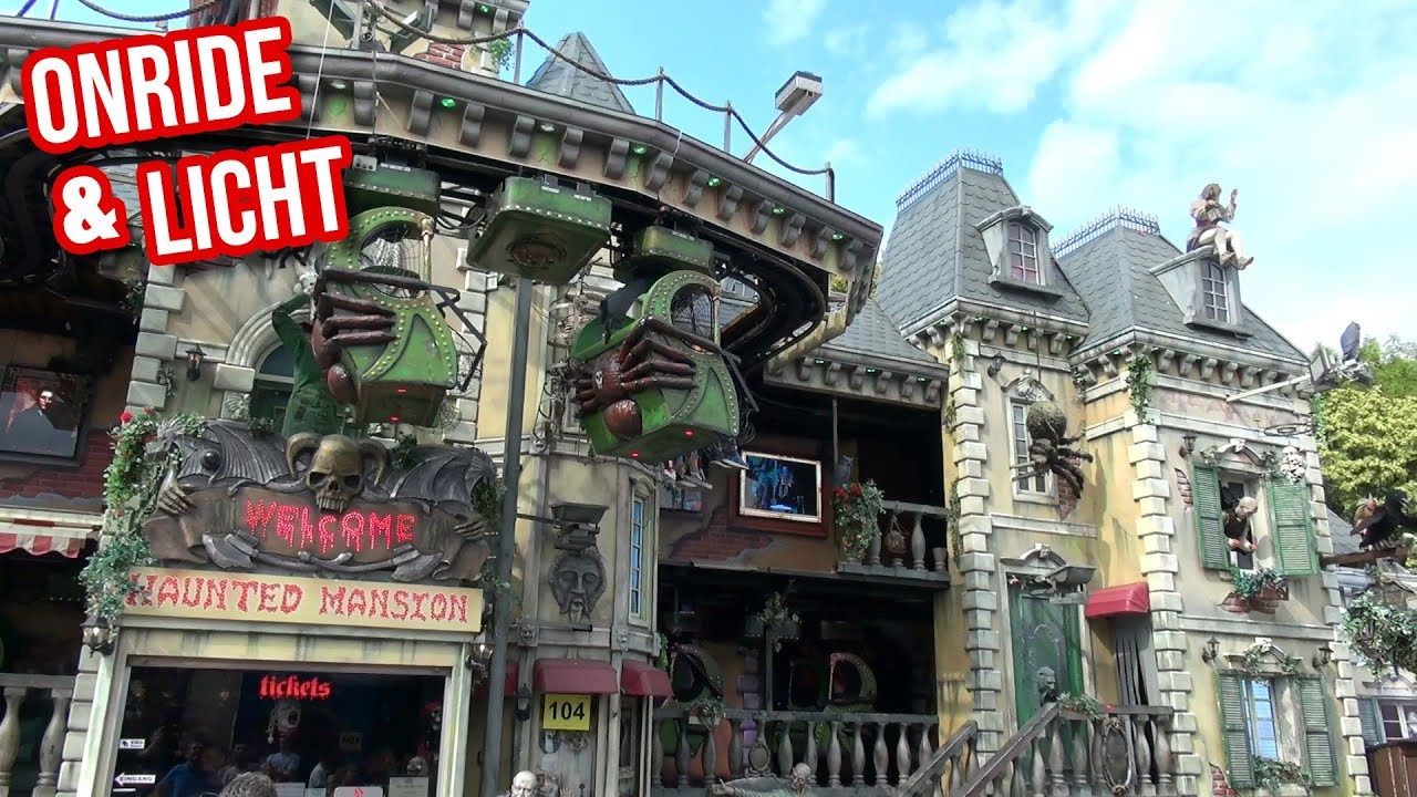 Haunted Mansion (Johan Hinzen) - Onride & Licht [POV / 50 fps] - Cranger Kirmes 2019