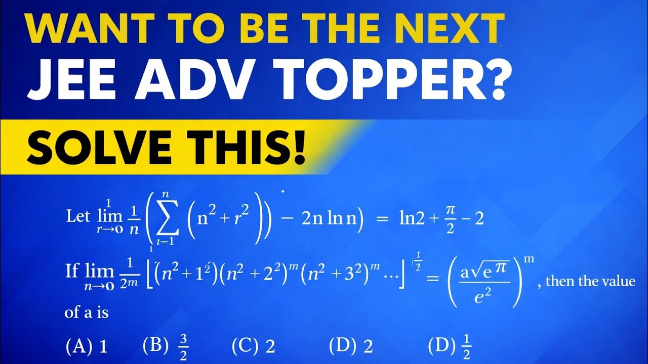 A BHAYANKAR JEE ADVANCED LIMIT PROBLEM #jee2026 #jeeadvanced