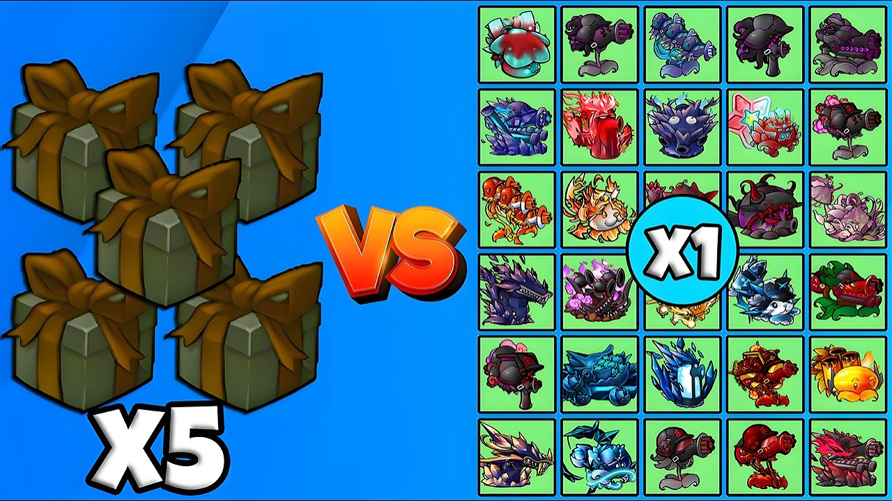 5 Zombies Box vs All Ultimade Plants - PVZ Fusion