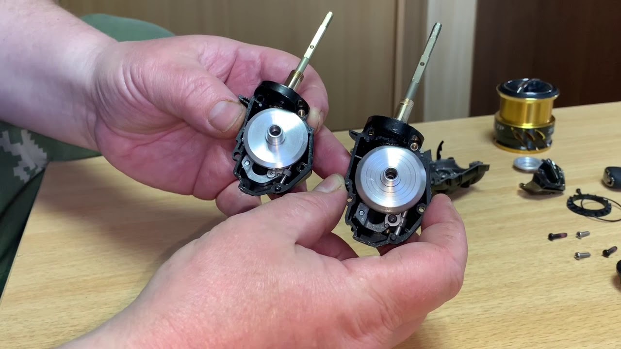 SHIMANO 2020 TWINPOWER. Сравнение размеров 2500S и 4000PG.