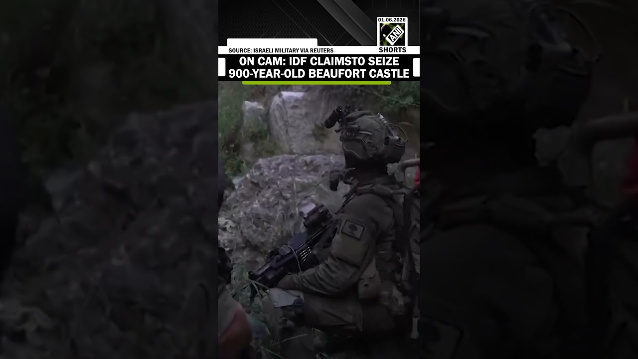 Israeli troops claim to seize 900-year-old Beaufort Castle in Southern Lebanon, share chilling video