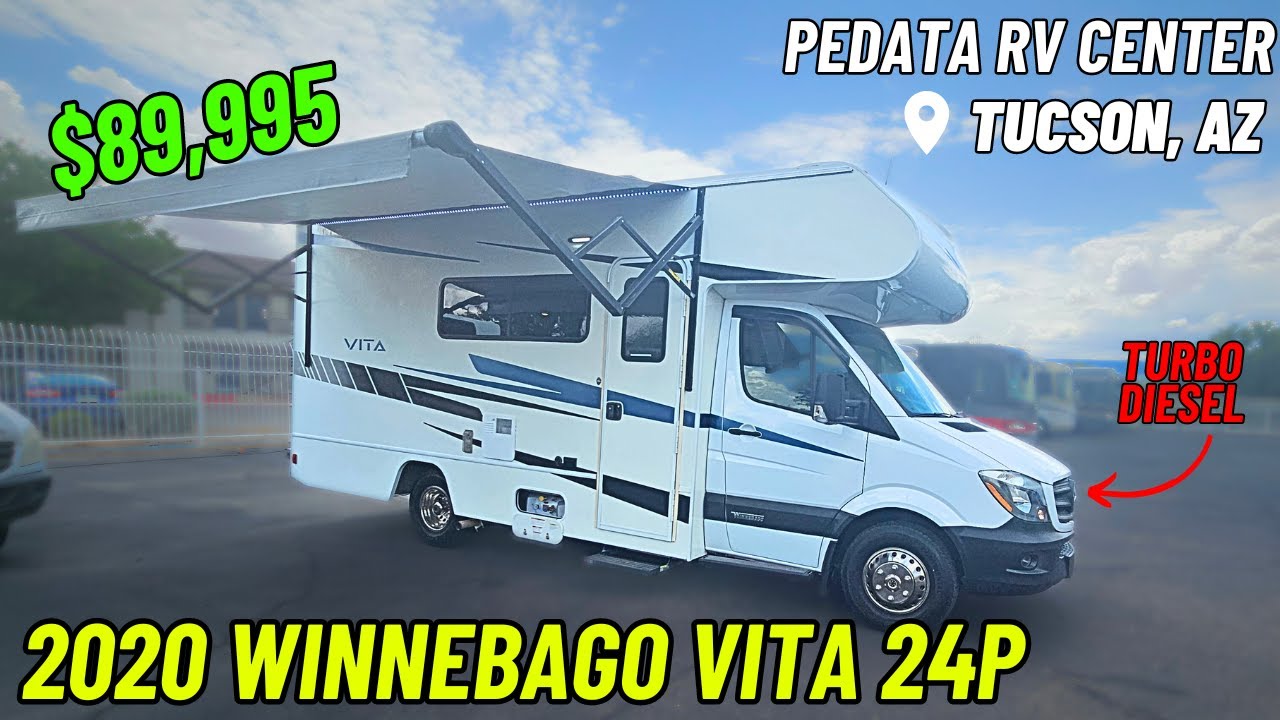 $90,000 Price Tag On A 5 Year Old RV! 2020 Winnebago Vita 24P Tour