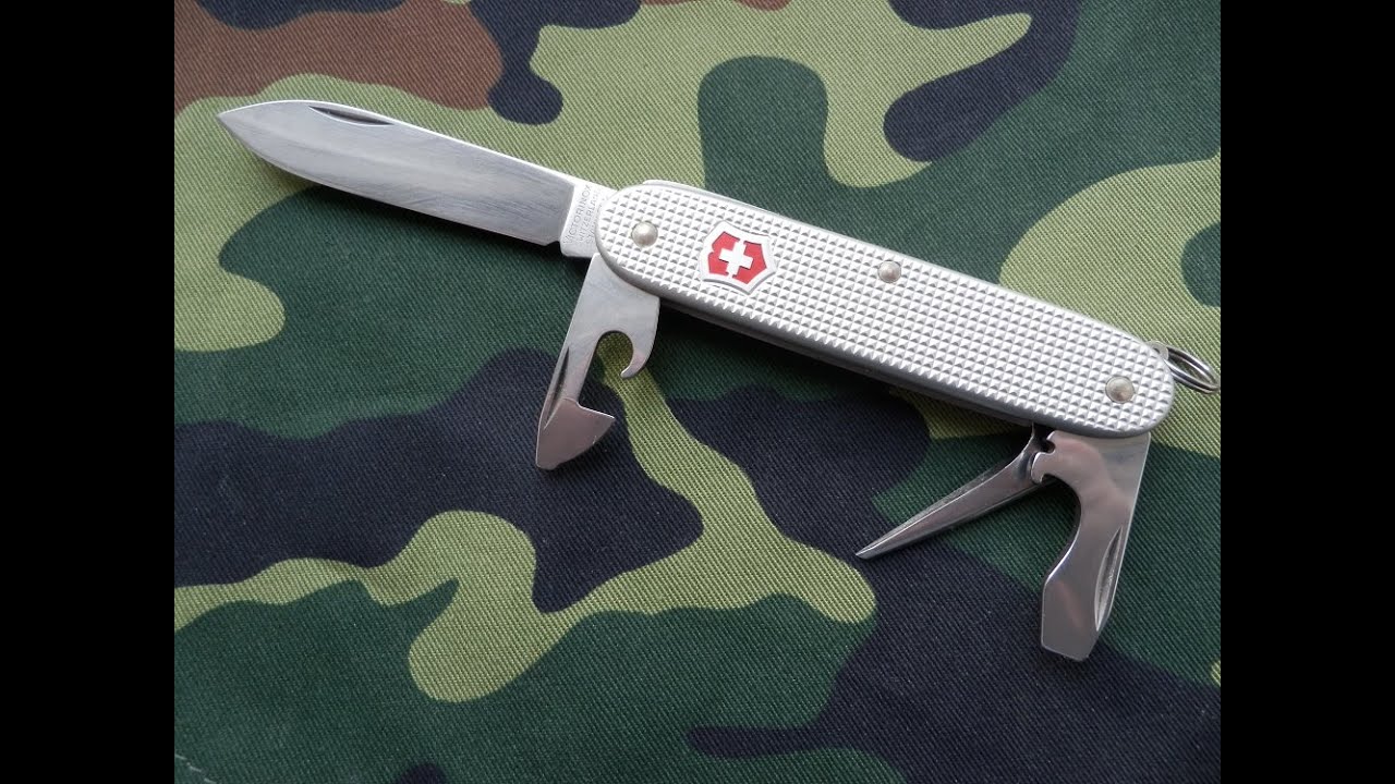 Мой EDC нож Victorinox Alox Pioneer