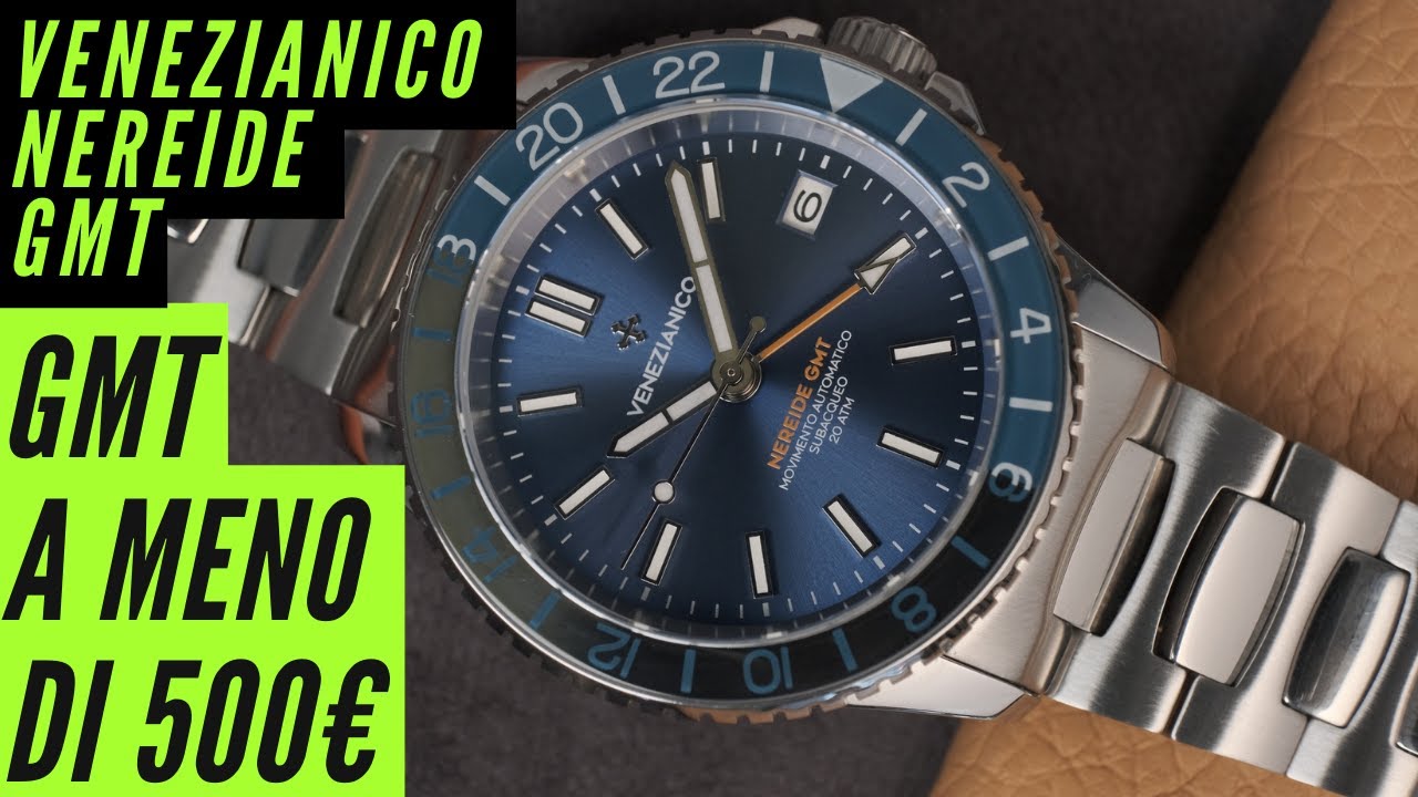 Un GMT a meno di 500€? Venezianico Nereide GMT 39