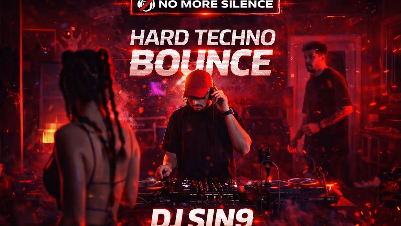 DJ Sin9–Bounce Hard Techno Live Set | HouseUnit Studio (Istanbul DJ Academy) Part 2 No More Silence