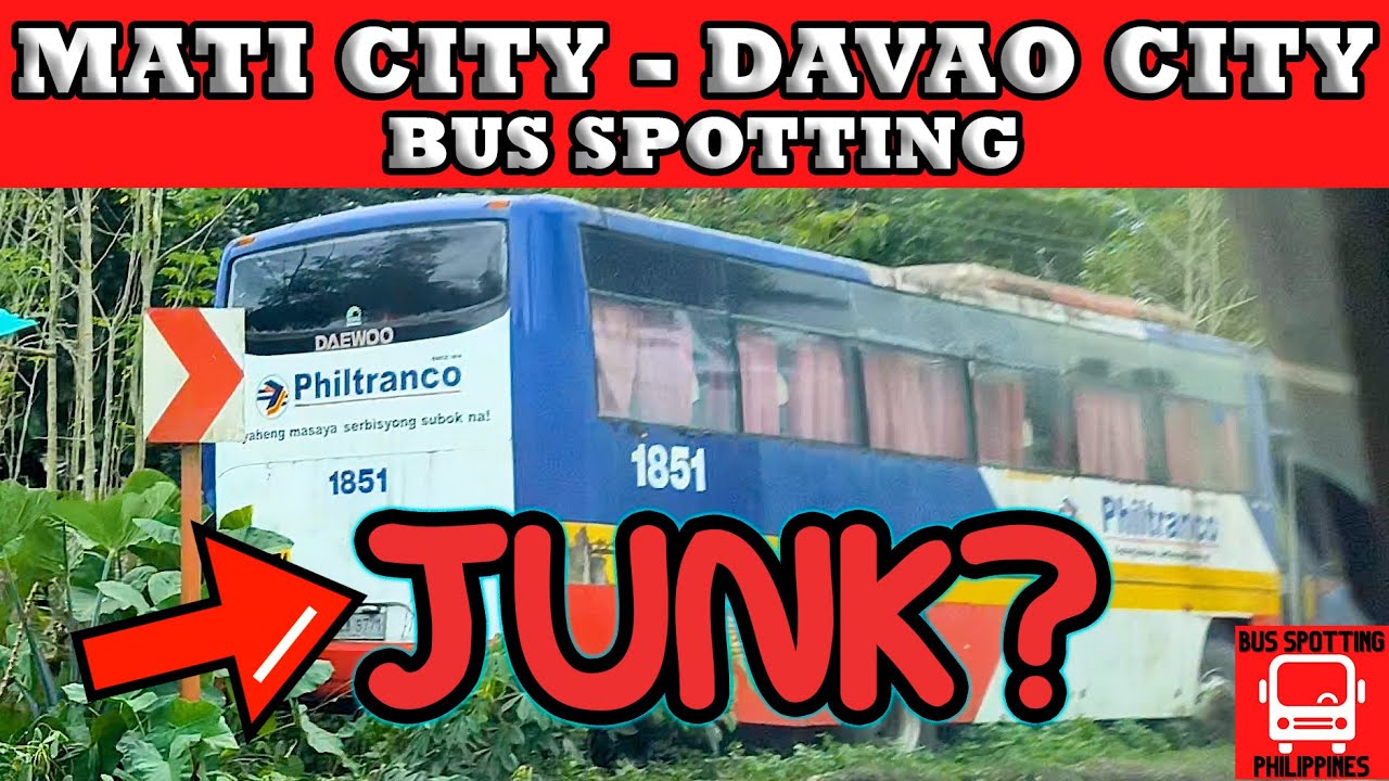 MATI CITY TO DAVAO CITY BUS SPOTTING