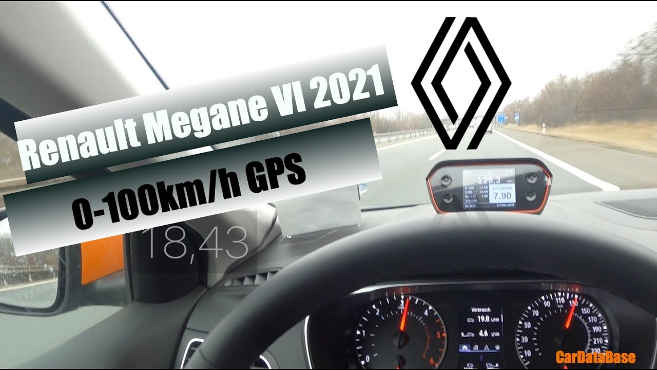 Renault Megane  IV 1.5dci 115PS 0-100km/h