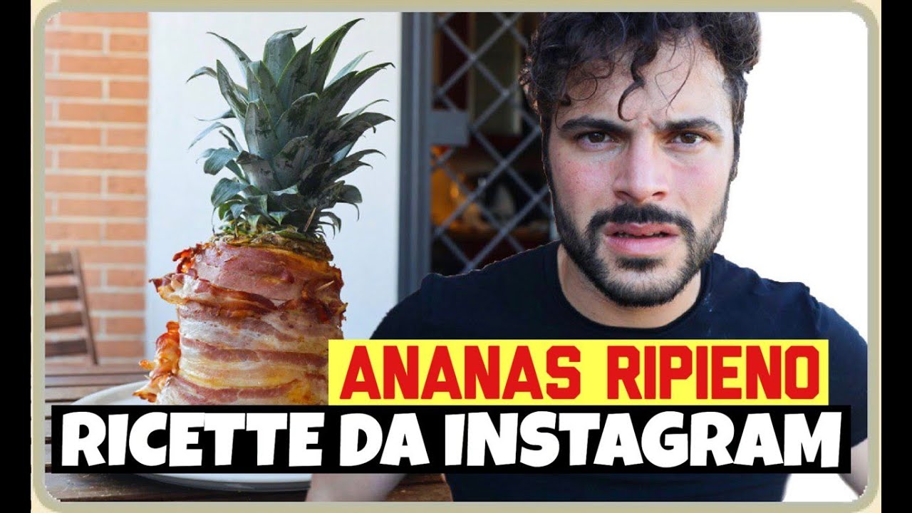 ANANAS ripieno di FORMAGGIO e BACON (da instagram) | Cucina Buttata