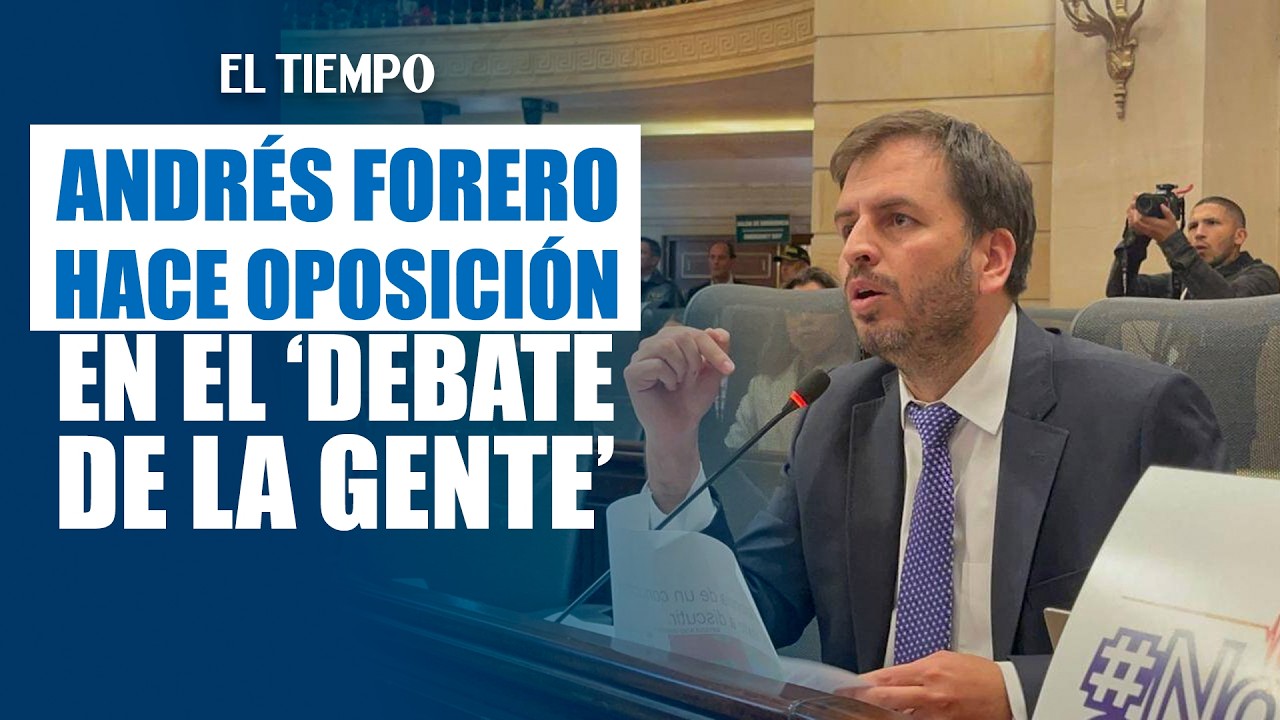 Andr&eacute;s Forero dice que Gobierno no fue capaz de cuidarle la vida a Miguel Uribe #ElDebateDeLaGente