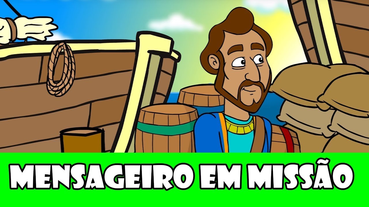 DESENHOS BÍBLICOS - PAULO, MENSAGEIRO EM MISSÃO
