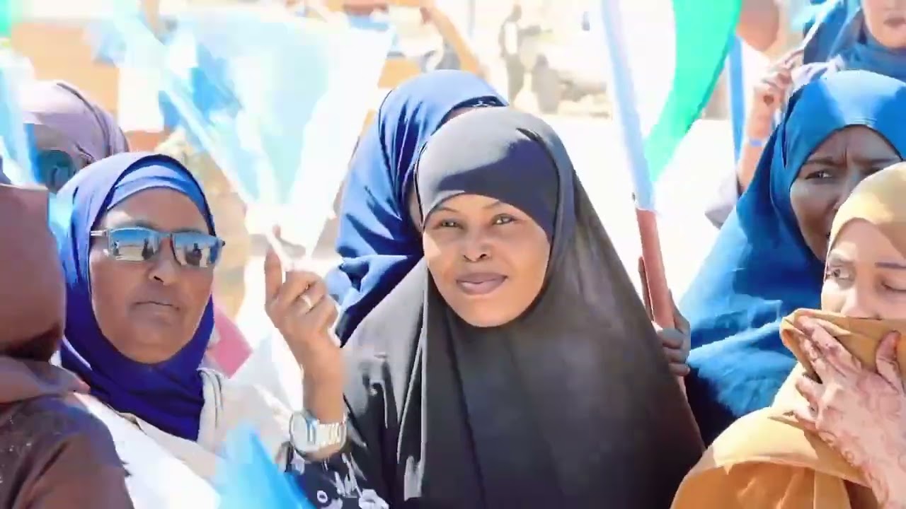 Soo dhaweyntii madaxda Qaranka ee Laascaanood.