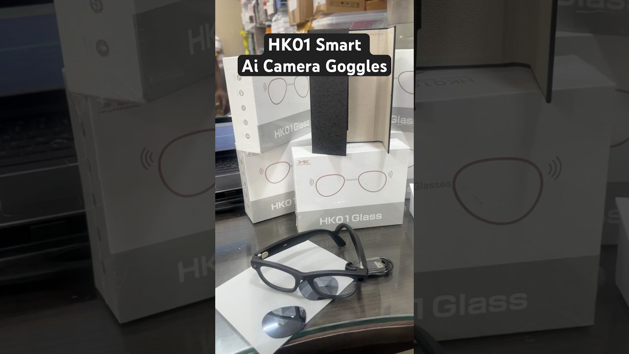 Hk01 Smart Ai Camera Goggles 📲9619900919(retail)/ 📲7779097812 (wholesale)