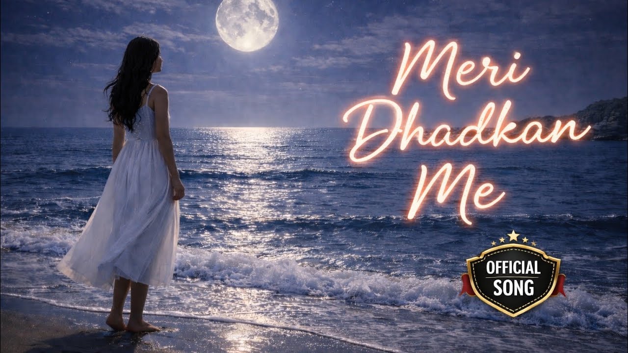 Meri Dhadkan Me ❤️ | Romantic Hindi Song 2026 | Moonlight Love Song | Heart Beat music studio 