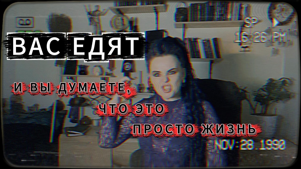 ВАС ЕДЯТ. И ВЫ ДУМАЕТЕ, ЧТО ЭТО ПРОСТО ЖИЗНЬ