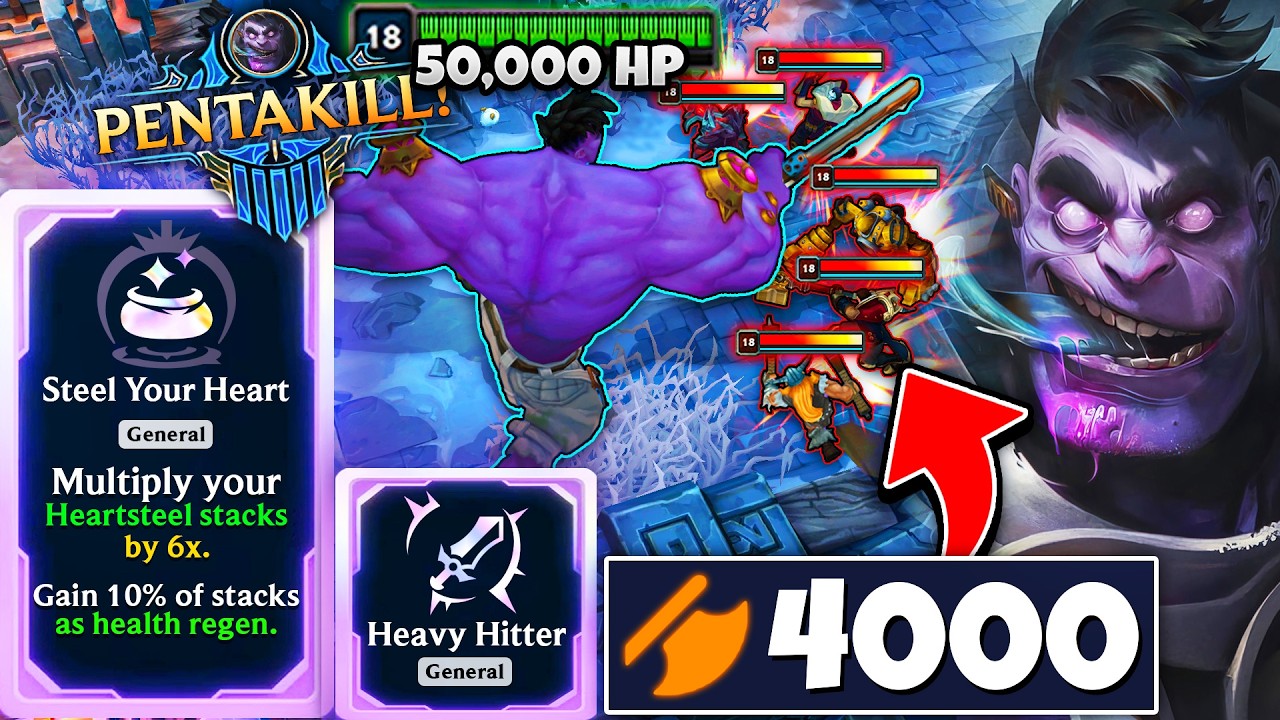 1 in a Billion Odds God Roll Dr. Mundo: 50K HP LITERALLY INVINCIBLE! (PENTAKILL)