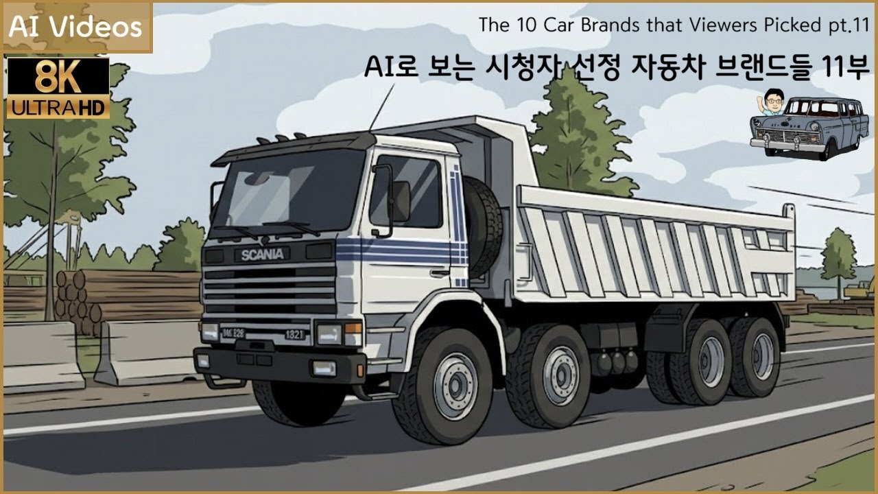 AI로 보는 시청자 선정 자동차 브랜드들 11부