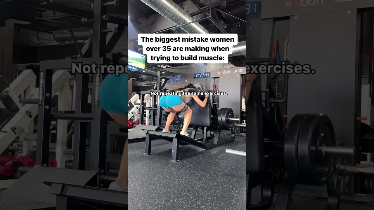 #1 Exercise Mistake Women over 35 make 😓 #resistancetraining #womenover40 #womenswellness #over35