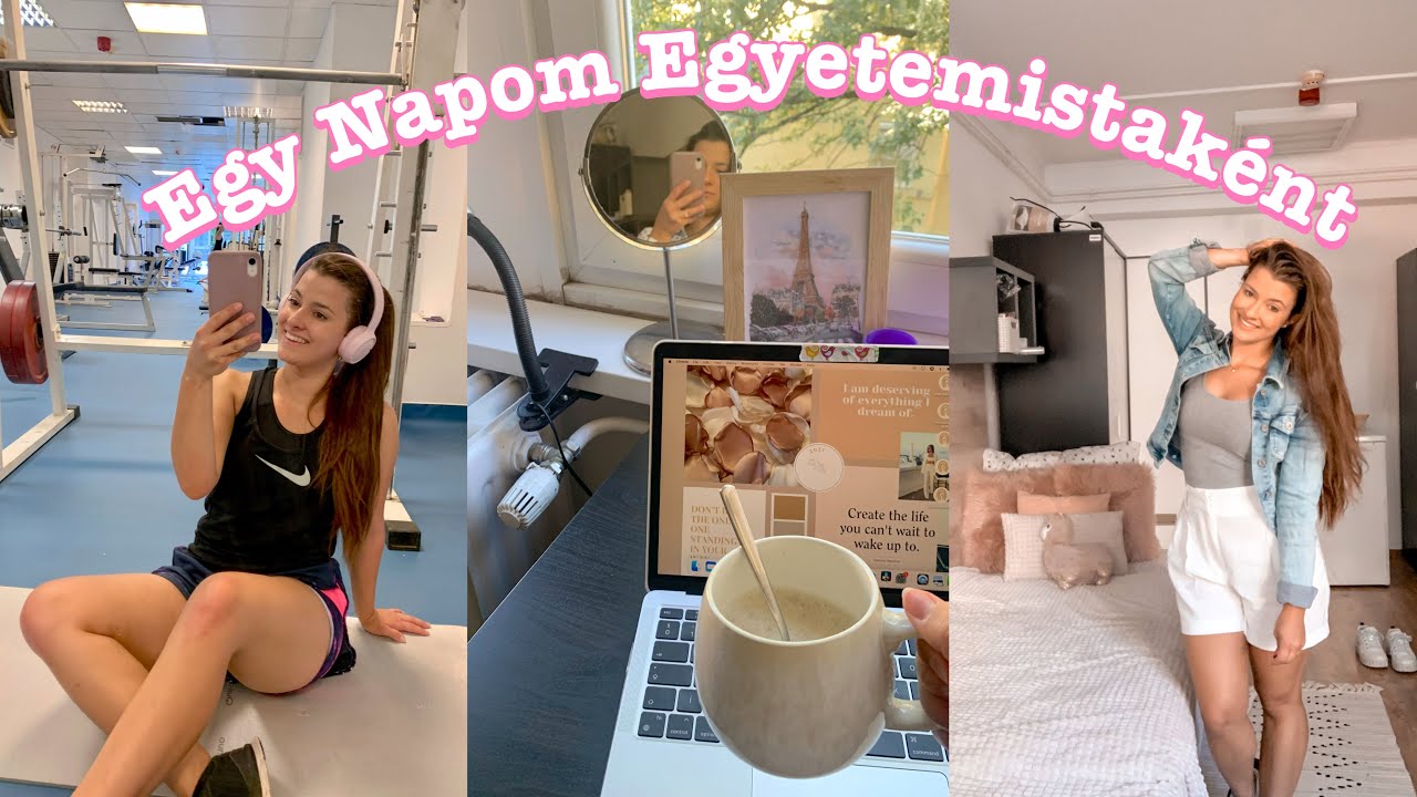 Egy Napom Egyetemistaként ~ Vlog ✏️📚🤓 | Fónagy Kitti
